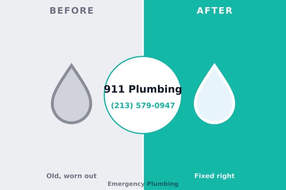 Before and after: plumbing company White River Junction, VT